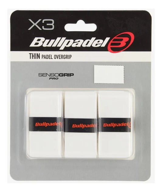 Overgrips Bullpadel Thin Blanco
