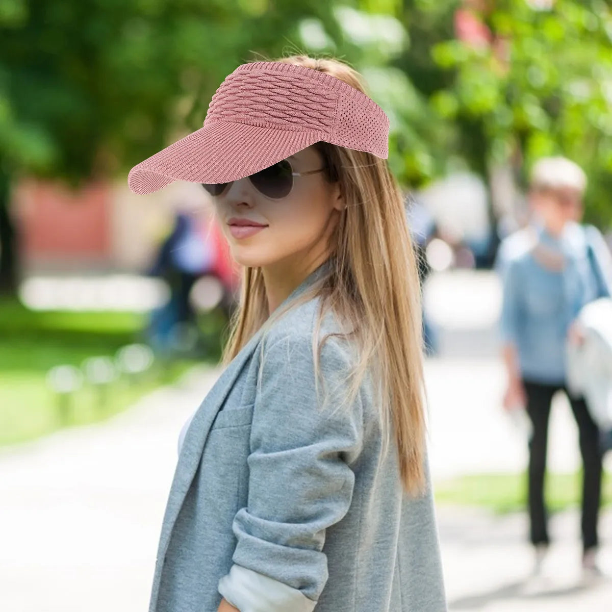 Visera Flexible de Tela (Varios Colores)