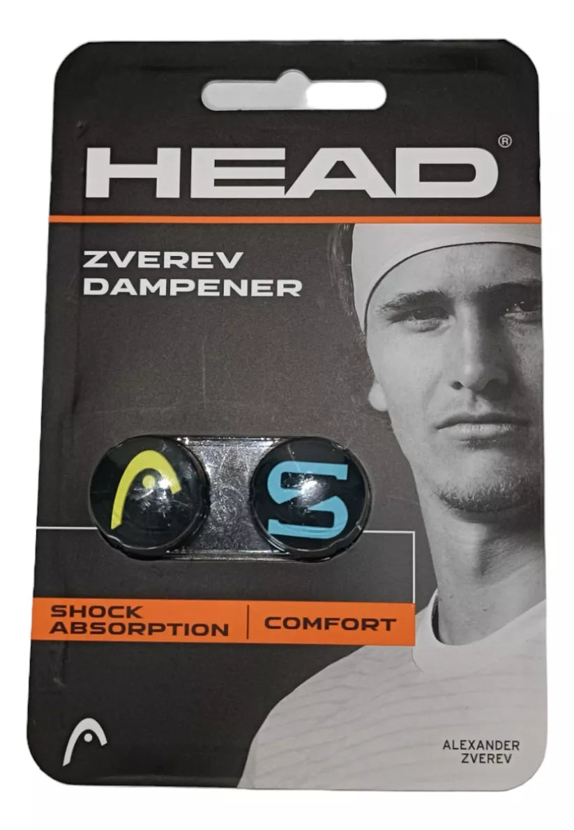 HEAD ZVEREV ANTIVIBRADOR DE TENIS Amarillo-Azul