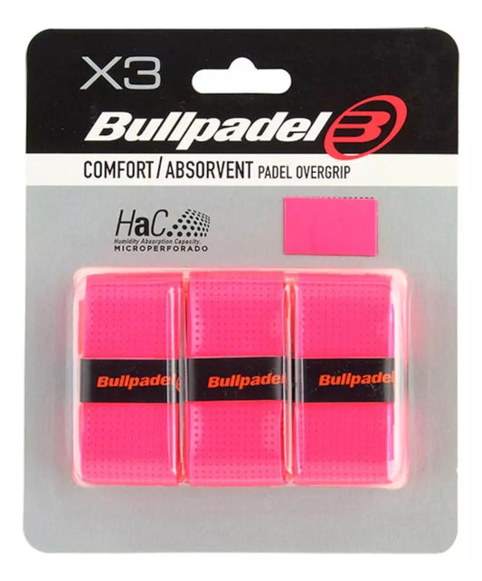 Overgrip CONFORT ABSORVENT PADEL Bullpadel Rosa