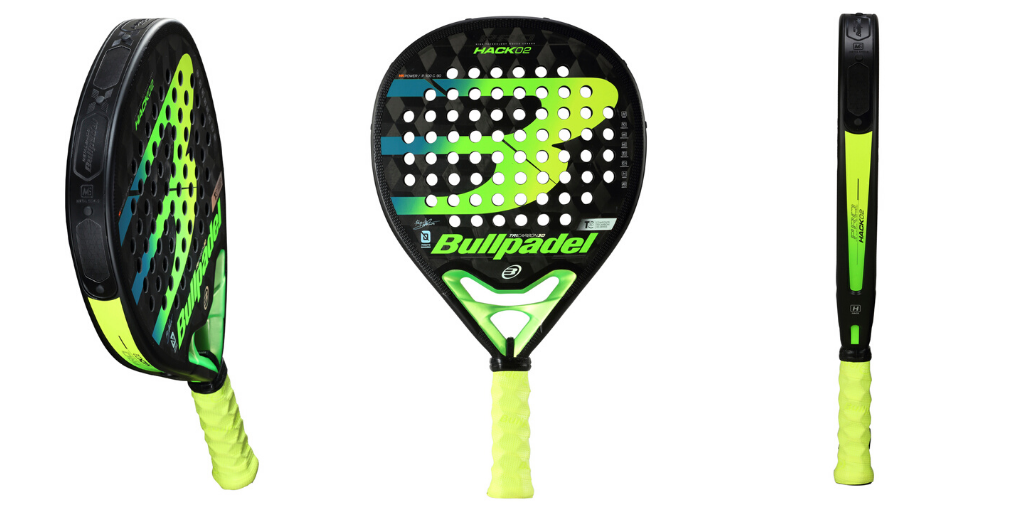 BULLPADEL Pala HACK 02 Paquito Navarro (Edicion 2020 - Coleccion)