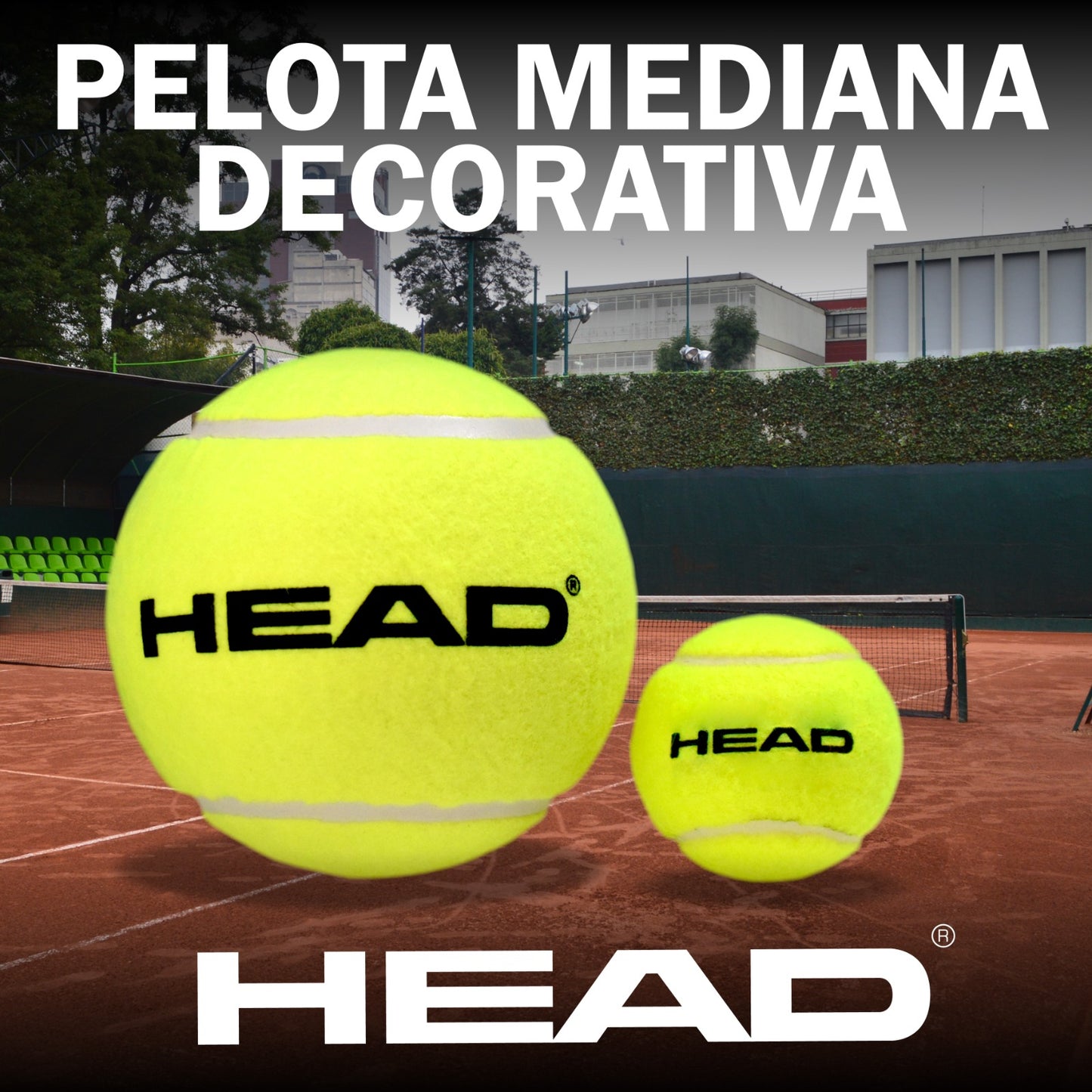 Pelota Head Medium Inflable para autografos 2025