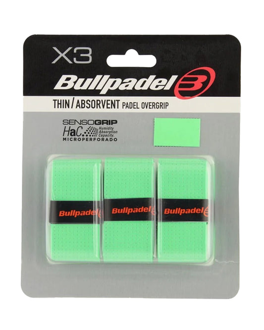 Overgrip THIN ABSORVENT PADEL Bullpadel (3 Colores)