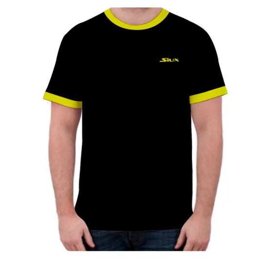 Playera SIUX Negro/Amarillo