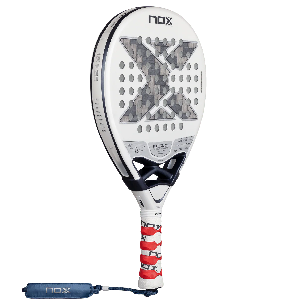 Pala de Padel NOX AT10 Luxury Genius 12K Alum XTREM Lite 2026 by Agustín Tapia (Preventa)