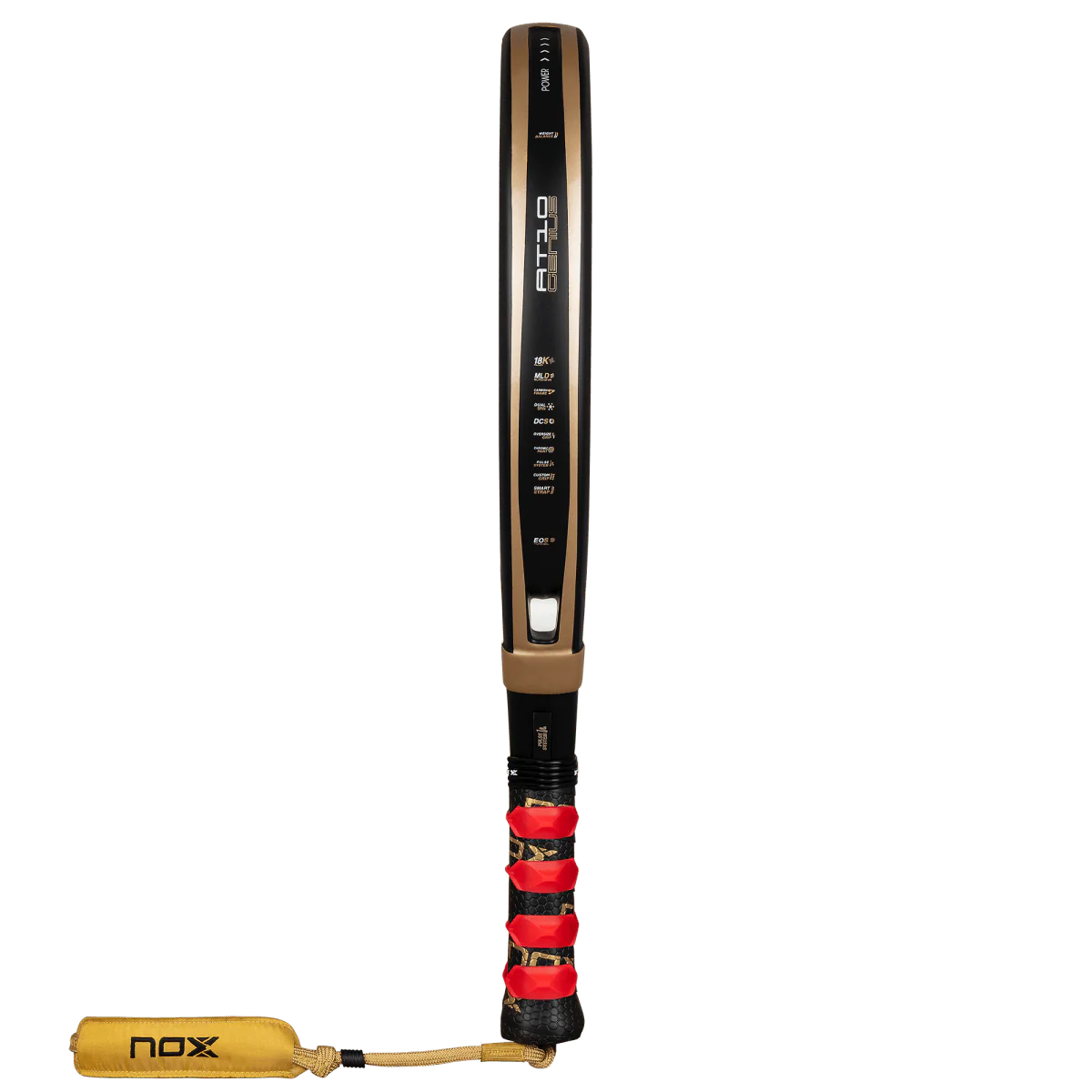 Pala de Padel NOX AT10 Luxury Genius 18K Alum 2026 by Agustín Tapia (Preventa)