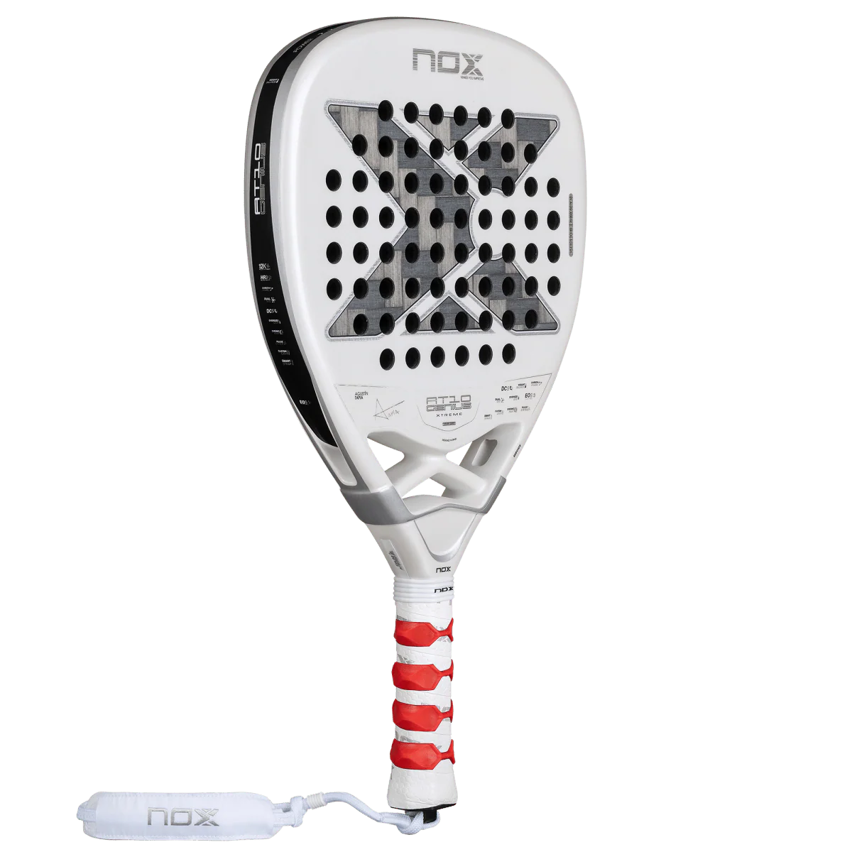 Pala de Padel NOX AT10 Luxury Genius Attack 12K Alum XTREM 2026 by Agustín Tapia (Preventa)
