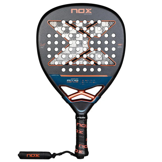 Pala Nox AT10 Genius Attack 18K Agustín Tapia 2025 para Pádel