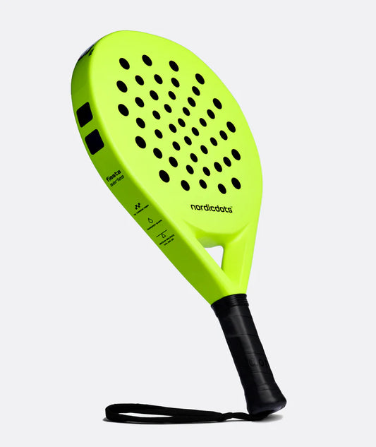 Pala de padel Nordicdots Fiesta Series - Sunny Lime