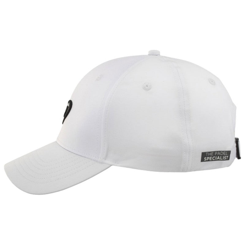 Gorra de pádel Bullpadel BPG251 blanca
