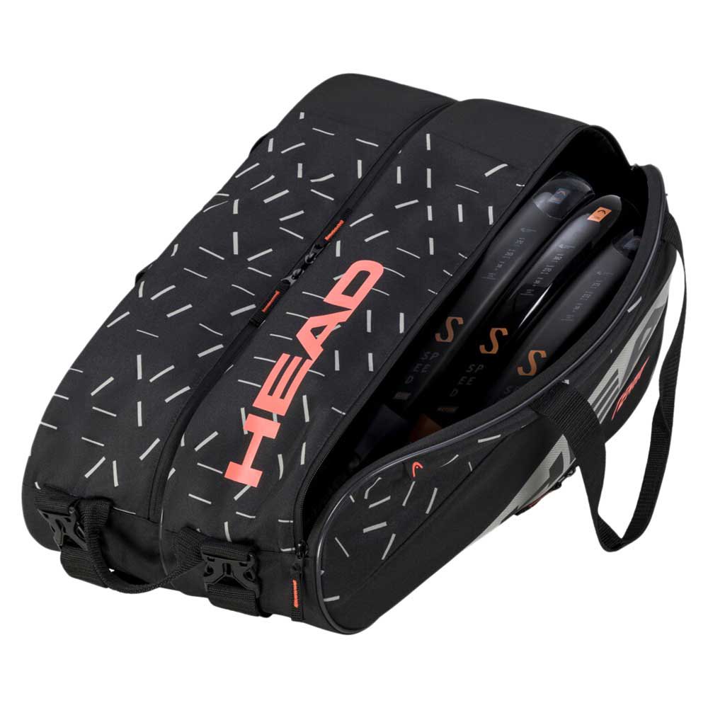 Paletero Head Team Padel Bag L Negro BKCC 2024