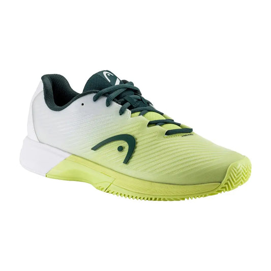 HEAD TENIS REVOLT PRO 4.0 CLAY LNWH (VERDE/BLANCO)