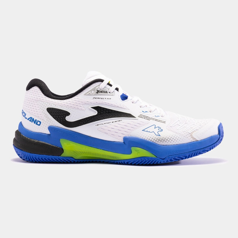 Sport Net Joma Homme Série Roland Basket, Blanc, 42 EU Basket Padel Homme Sport Net Joma Homme Série Roland Basket, Blanc, 42 EU Basket Padel Homme