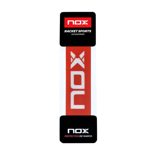 PROTECTORES NOX ROJO LOGO BLANCO