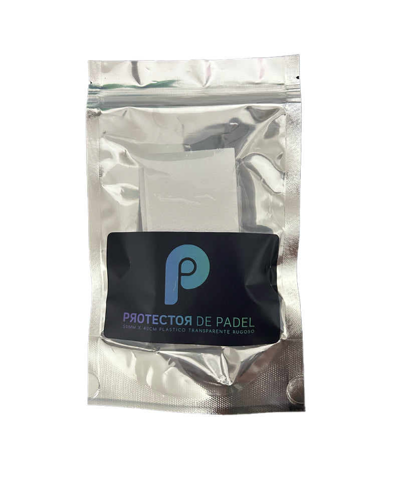 2 Protectores de Padel Trasparente RUGOSO Palas - PadelWinTape