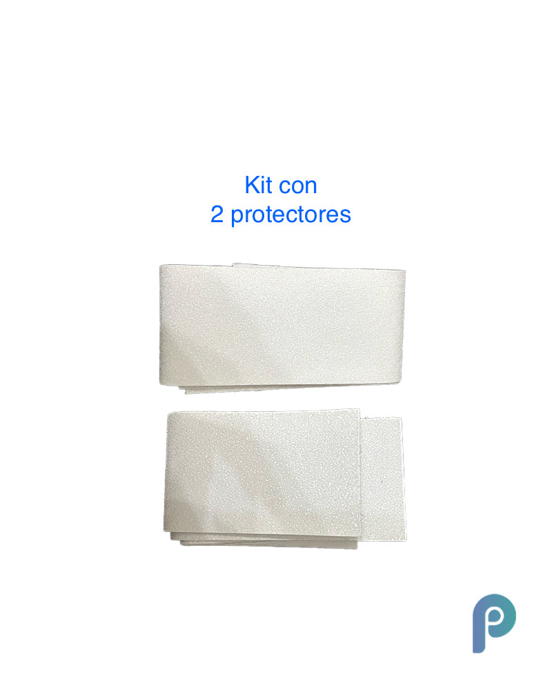 2 Protectores de Padel Trasparente RUGOSO Palas - PadelWinTape