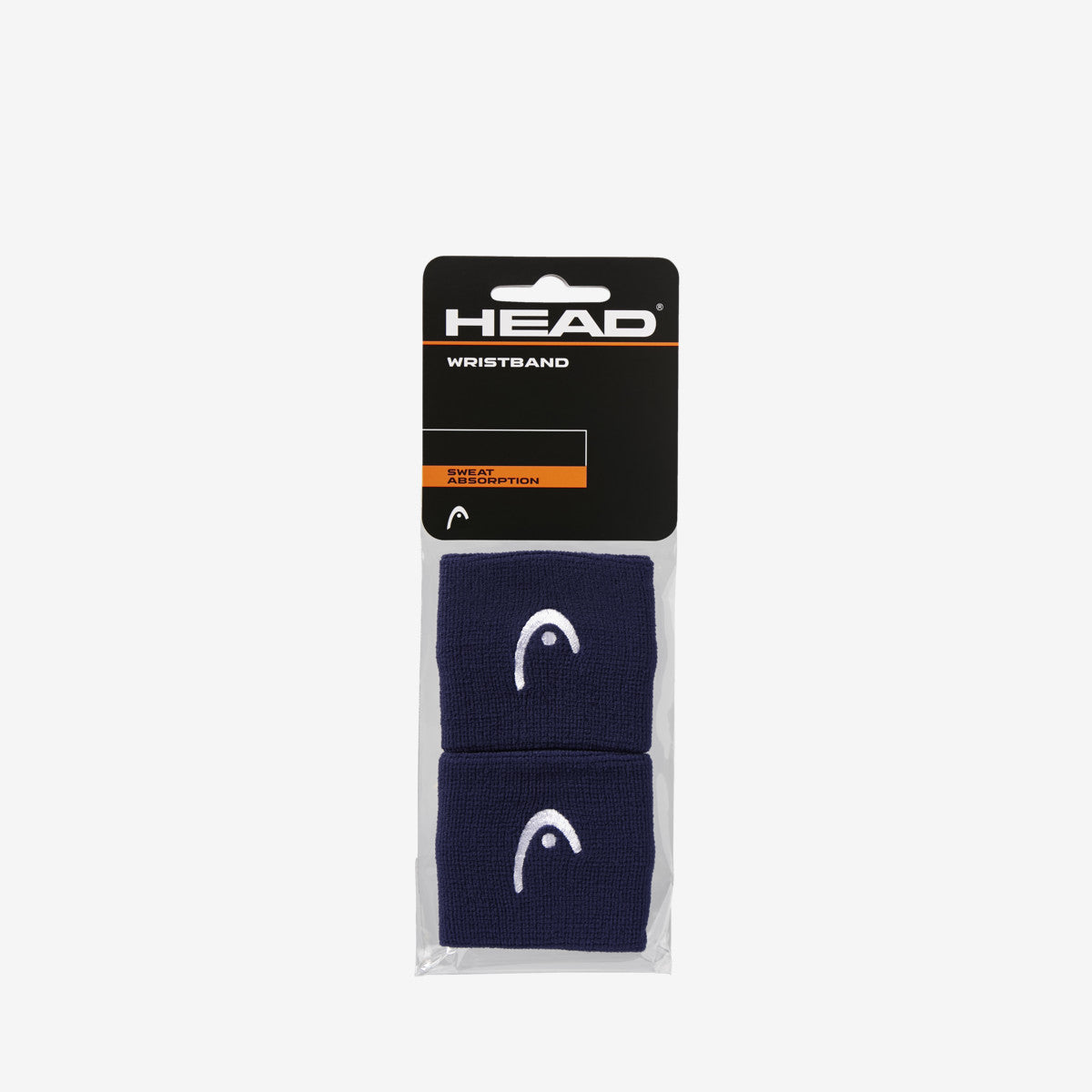 PACK 2 MUÑEQUERAS 10CM DOBLE ANCHO HEAD AZUL