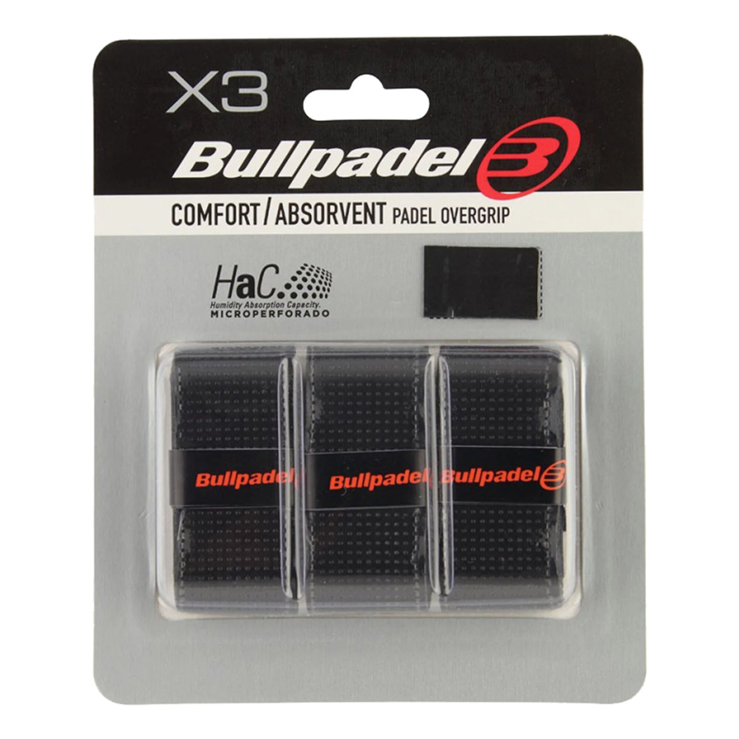 Overgrip COMFORT PADEL Bullpadel (3 Colores)