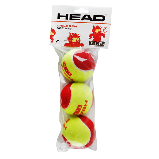 Pelotas Head Tennis Tip RED (Principiantes 5-7 Y Mini Tennis)
