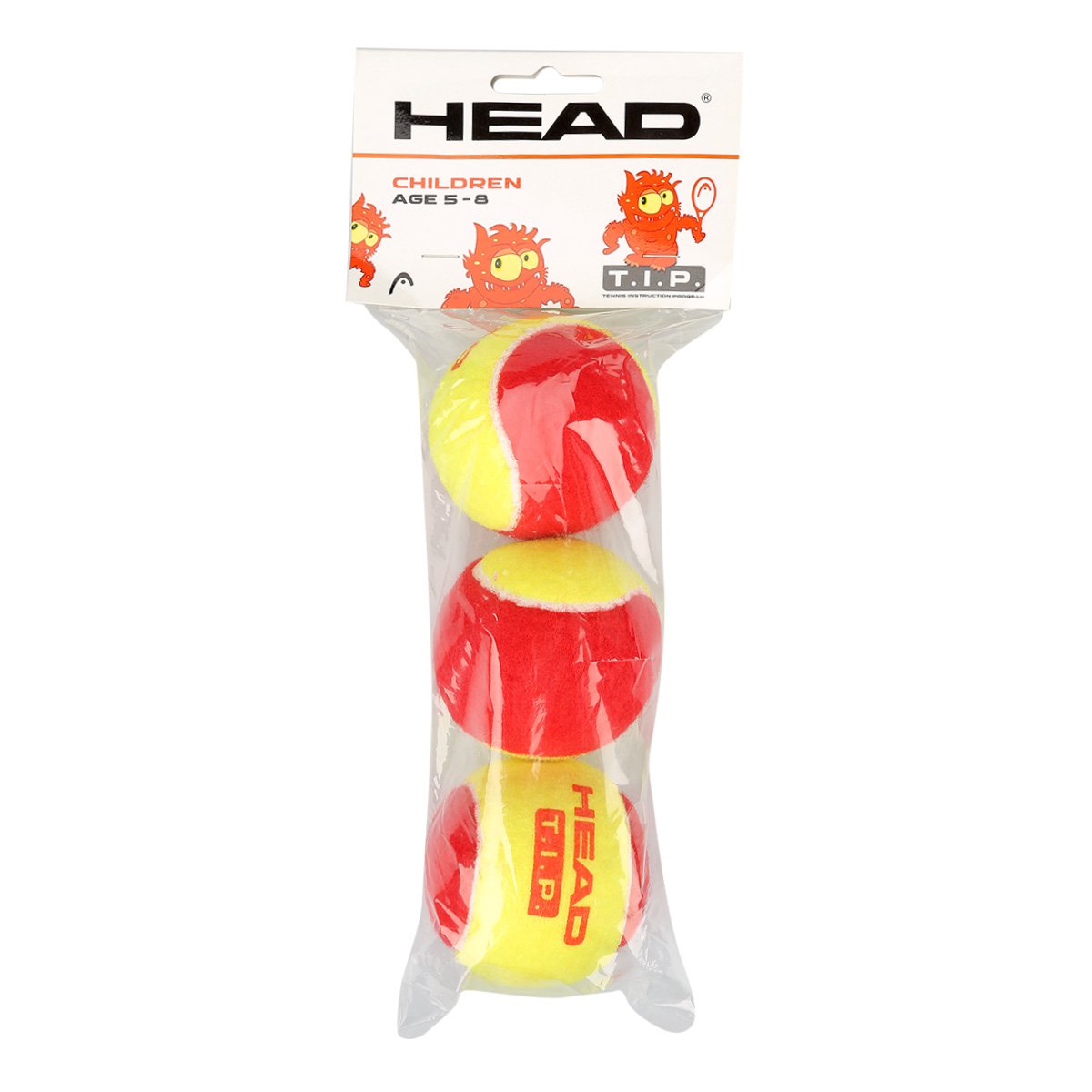 Pelotas Head Tennis Tip RED (Principiantes 5-7 Y Mini Tennis)