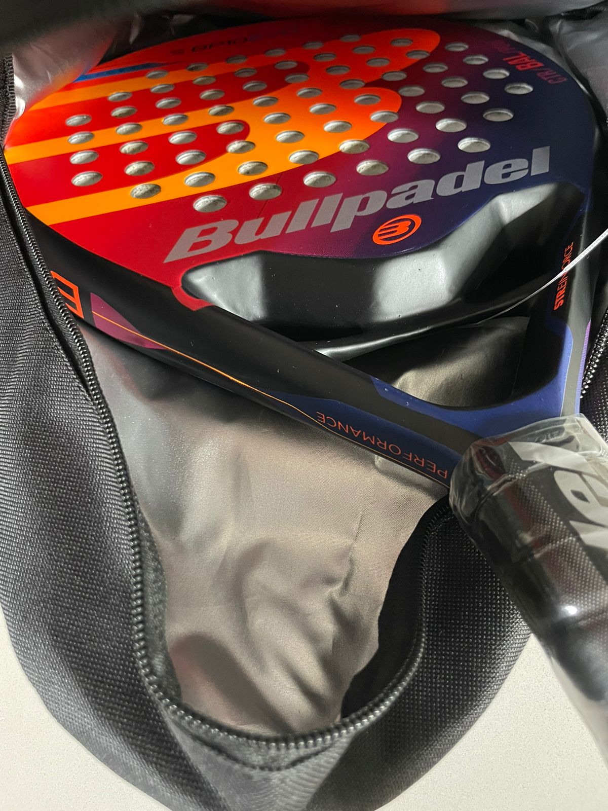 Backpack De Padel O Paletero De 3 Palas Color Negro (PADELWIN)