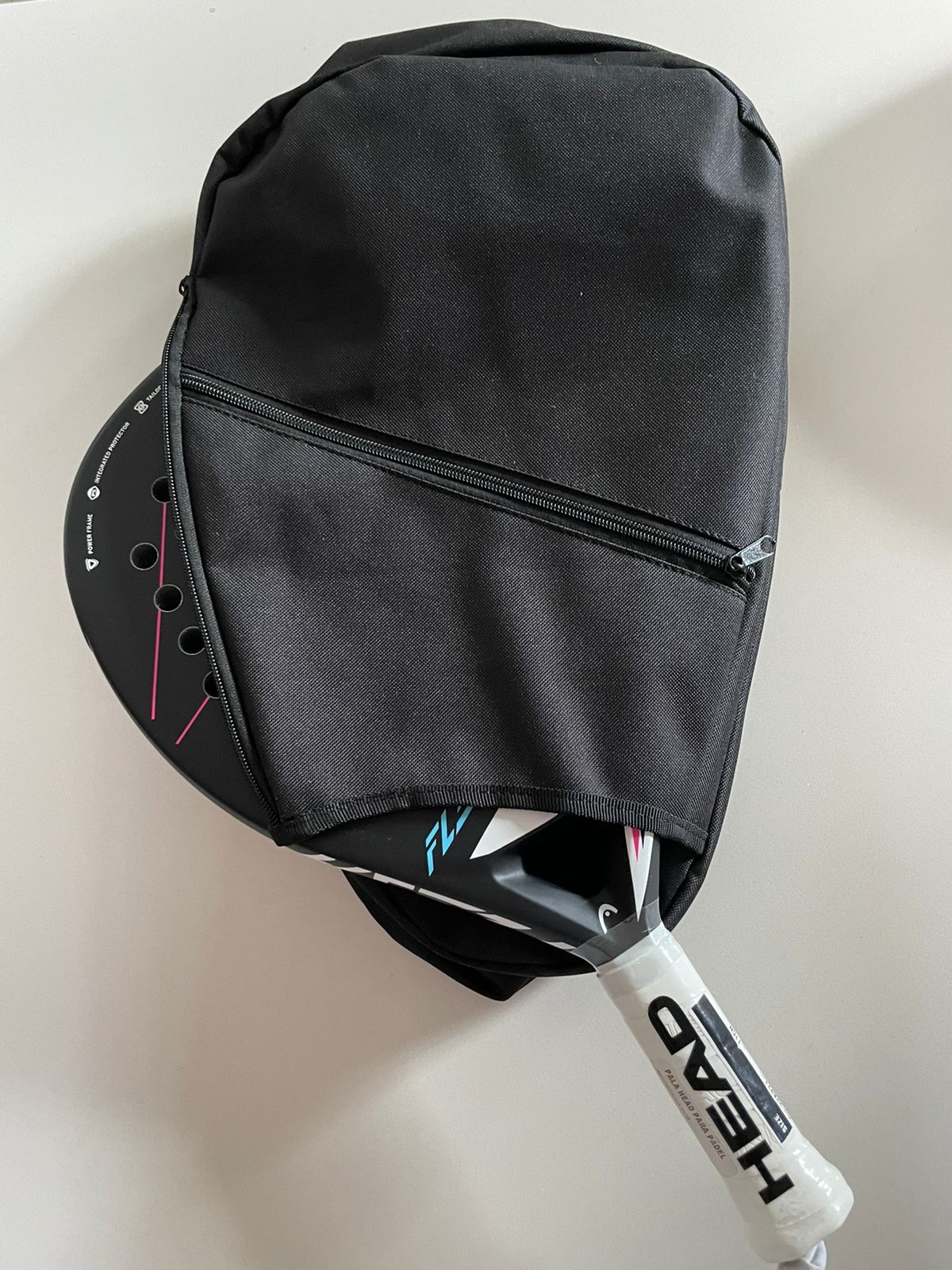 Backpack De Padel O Paletero De 3 Palas Color Negro (PADELWIN)