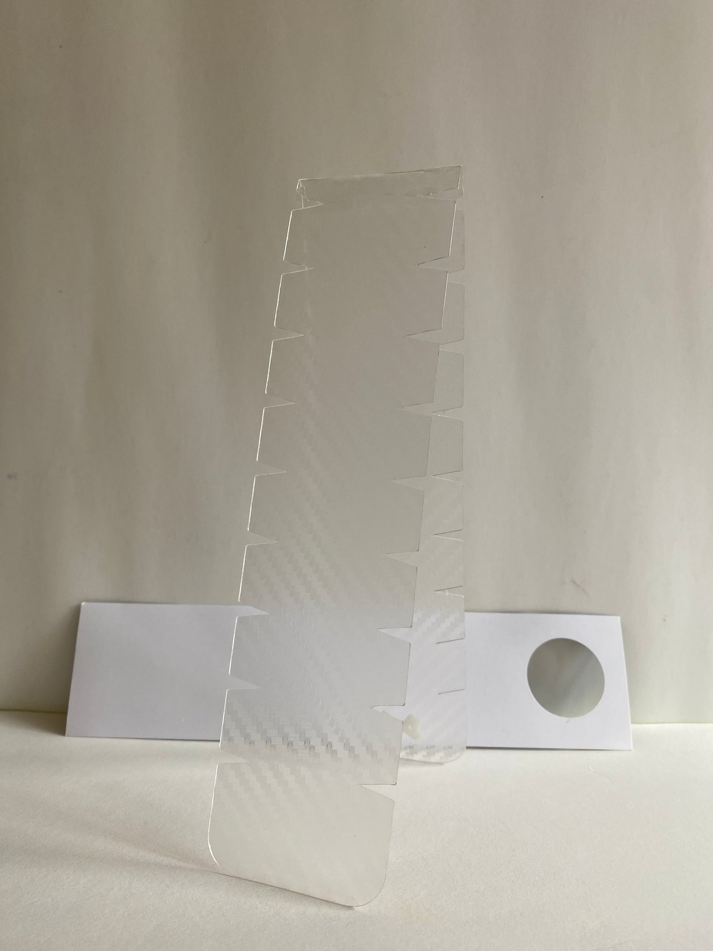 Protector de Aleta para Pala de Padel Transpaerente de Fibra de Carbono