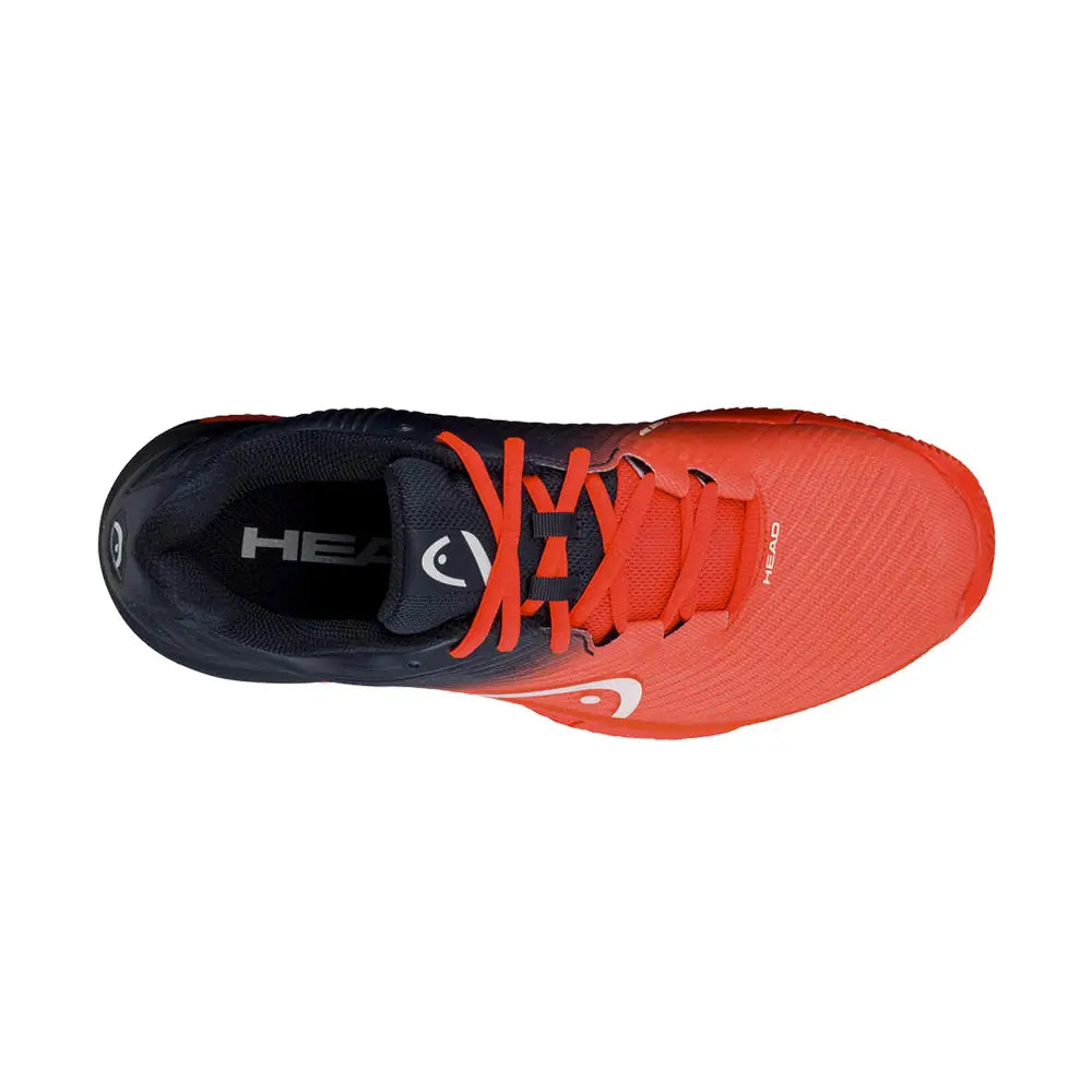 HEAD REVOLT PRO 4.0 CLAY BBFC (NEGRO/ROJO) Tenis