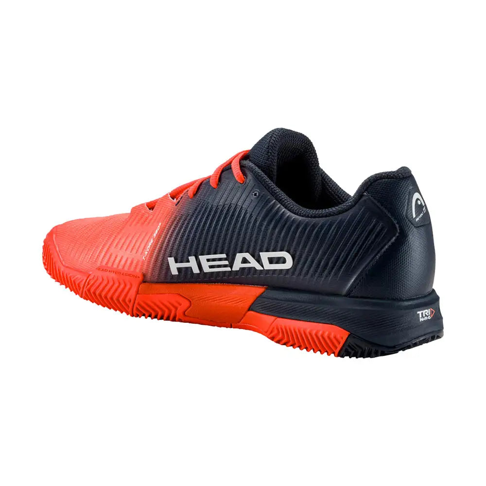 HEAD REVOLT PRO 4.0 CLAY BBFC (NEGRO/ROJO) Tenis