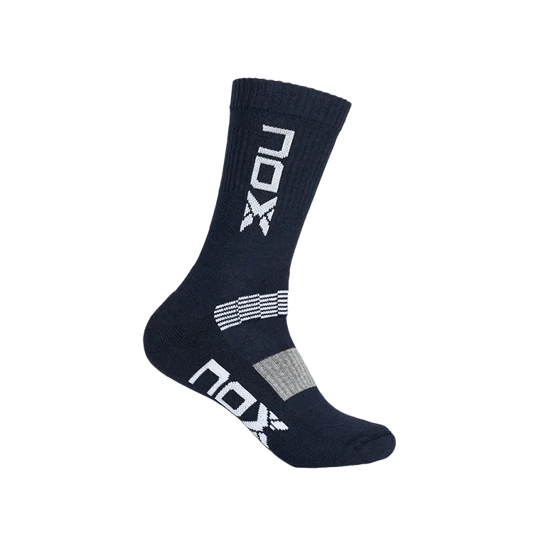 Calcetin Tecnico Nox para Padel Azul/Blanco