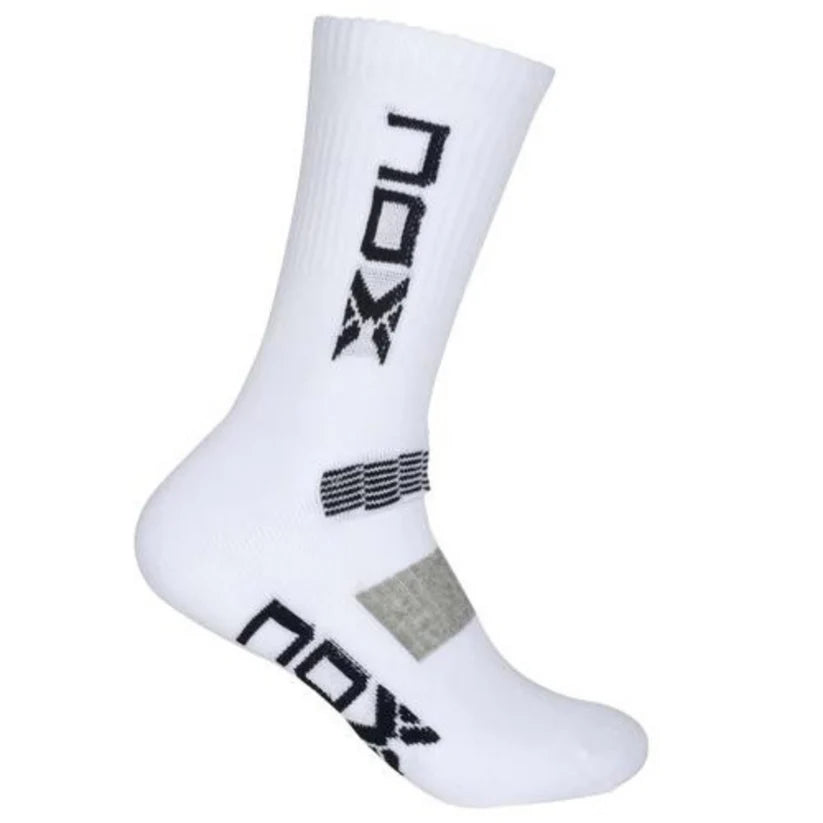 Calcetin Tecnico Nox para Padel Blanco/Azul