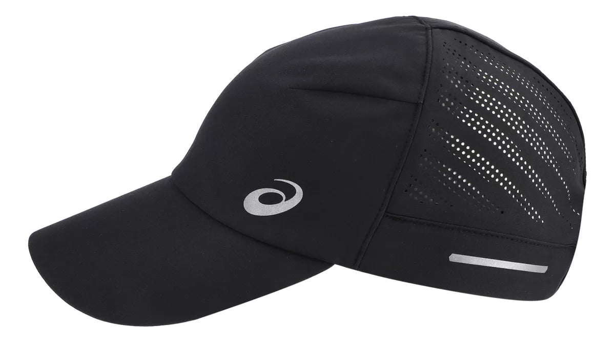 Gorra Asics Correr Woven Unisex Negro