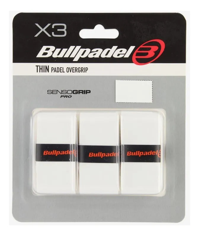 Overgrips Bullpadel Thin Blanco
