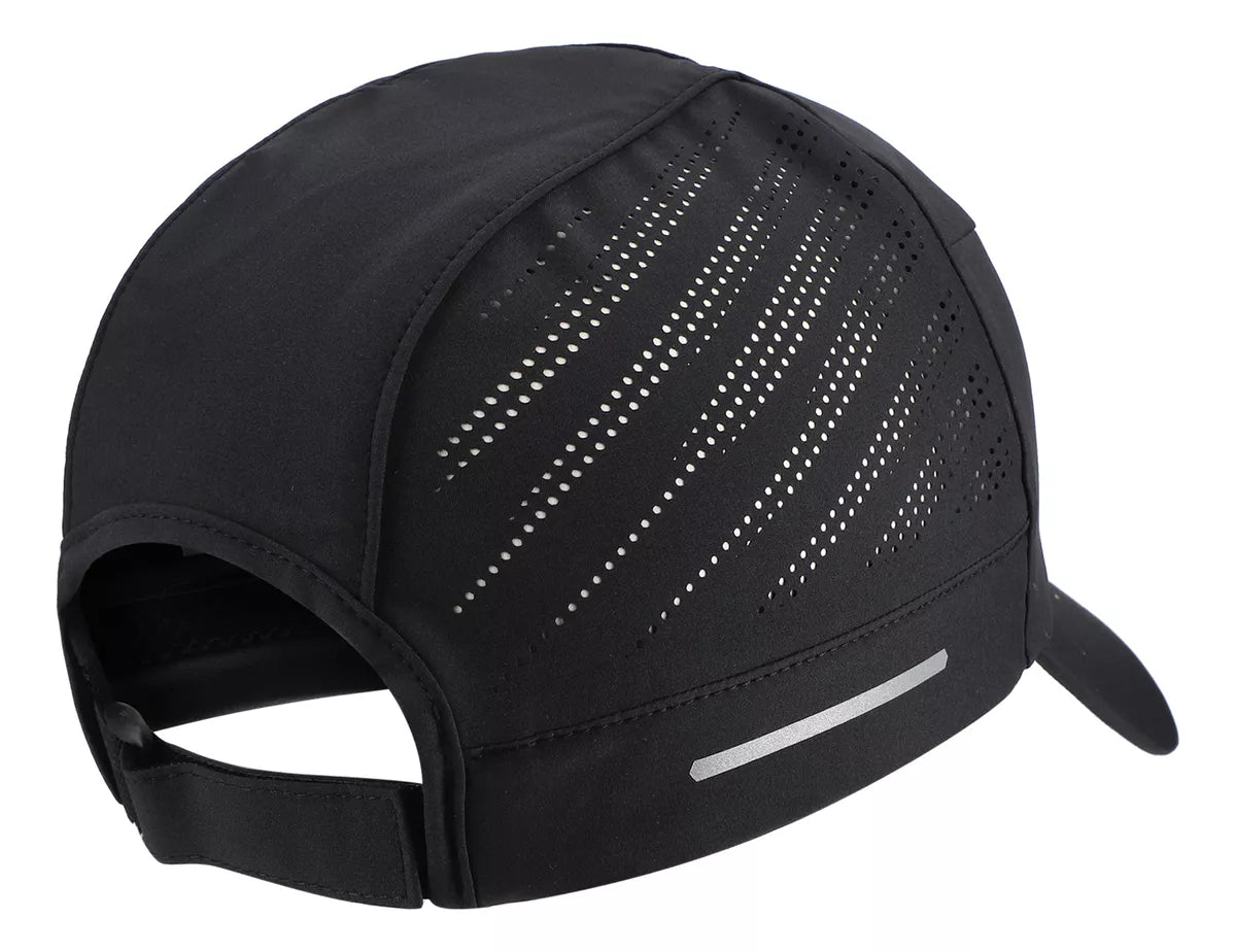 Gorra Asics Correr Woven Unisex Negro