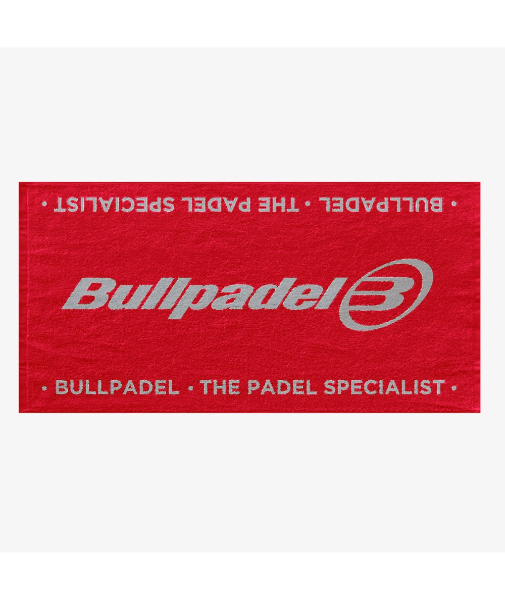 Toalla Bullpadel Roja BPTOWEL