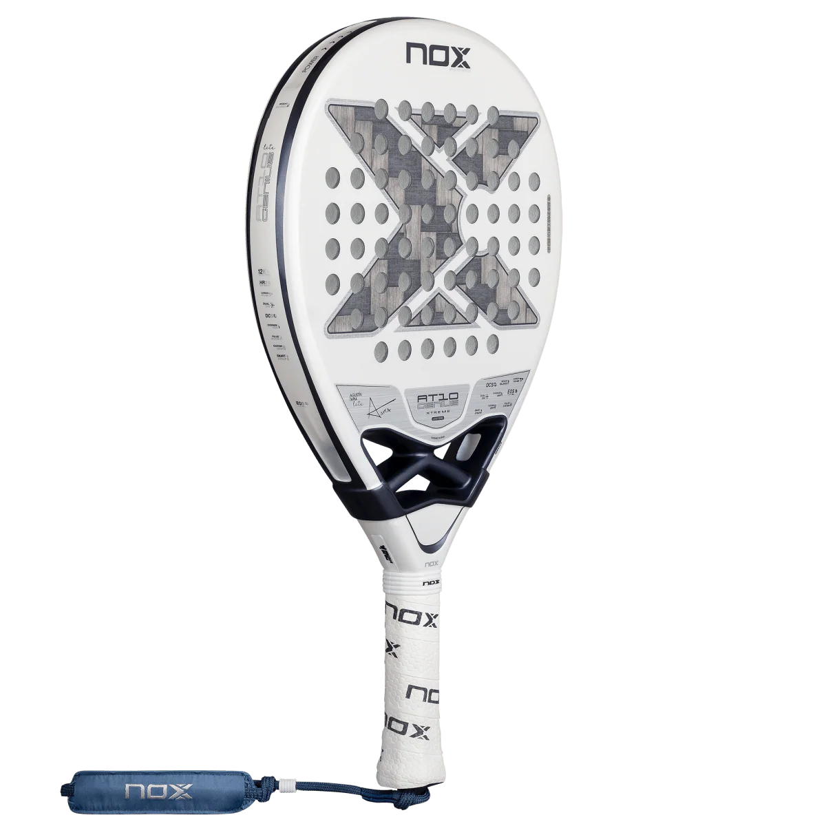 Pala de Padel NOX AT10 Luxury Genius 12K Alum XTREM Lite 2026 by Agustín Tapia (Preventa)