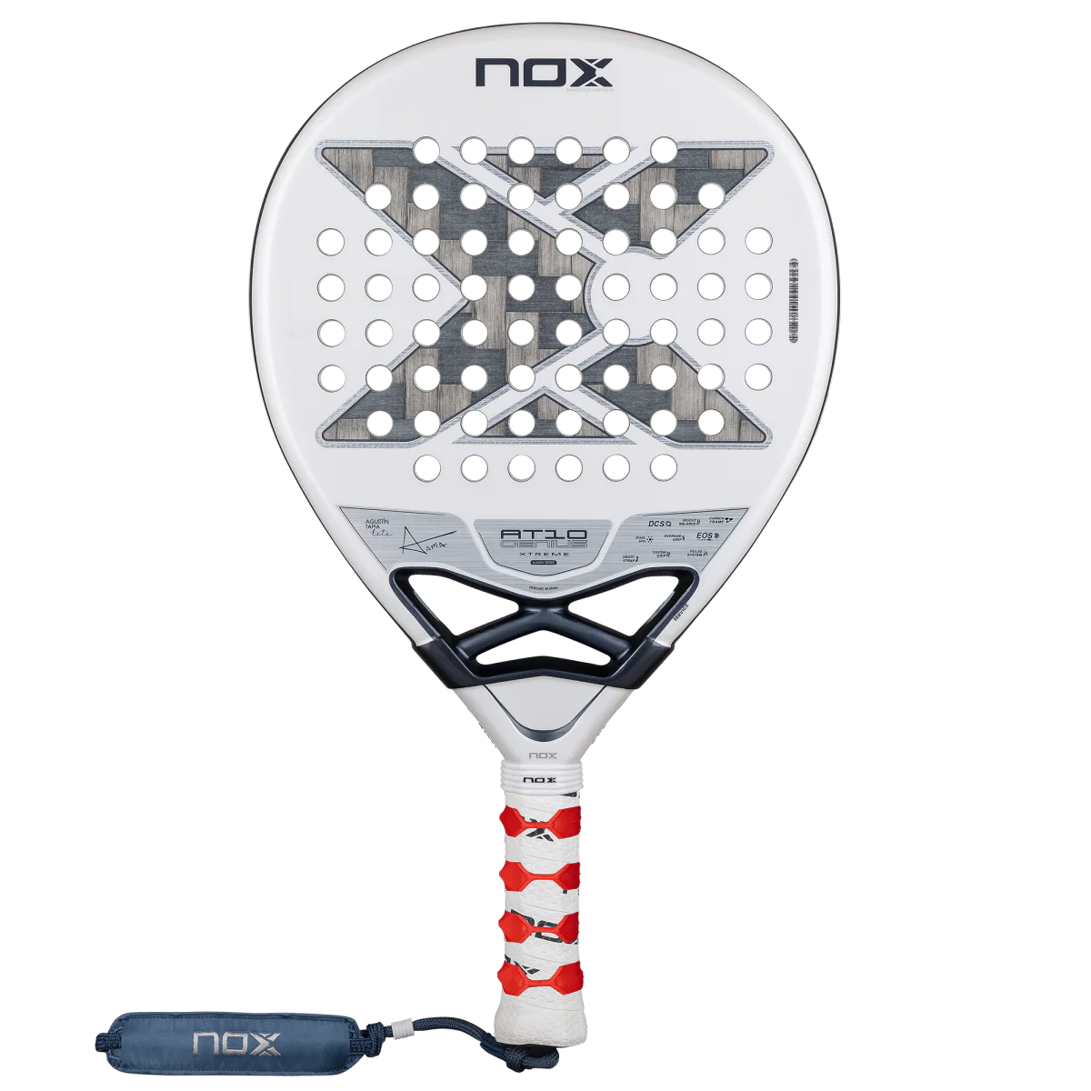 Pala de Padel NOX AT10 Luxury Genius 12K Alum XTREM Lite 2026 by Agustín Tapia (Preventa)