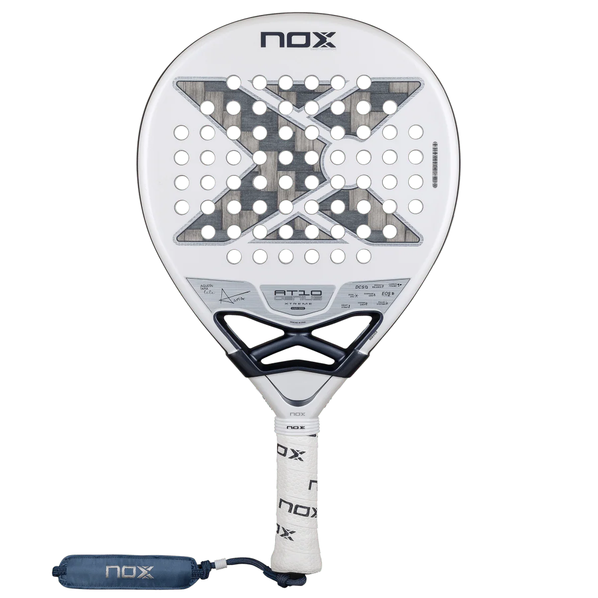 Pala de Padel NOX AT10 Luxury Genius 12K Alum XTREM Lite 2026 by Agustín Tapia (Preventa)