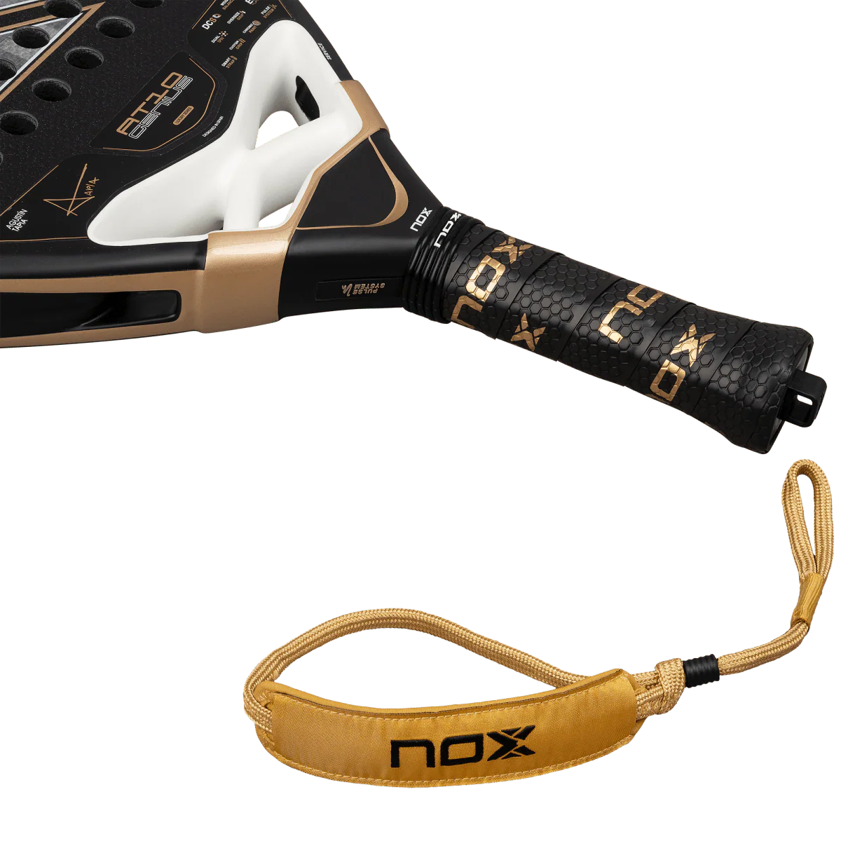 Pala de Padel NOX AT10 Luxury Genius 18K Alum 2026 by Agustín Tapia (Preventa)