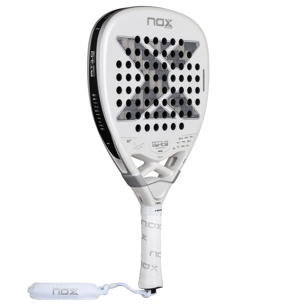 Pala de Padel NOX AT10 Luxury Genius Attack 12K Alum XTREM 2026 by Agustín Tapia (Preventa)