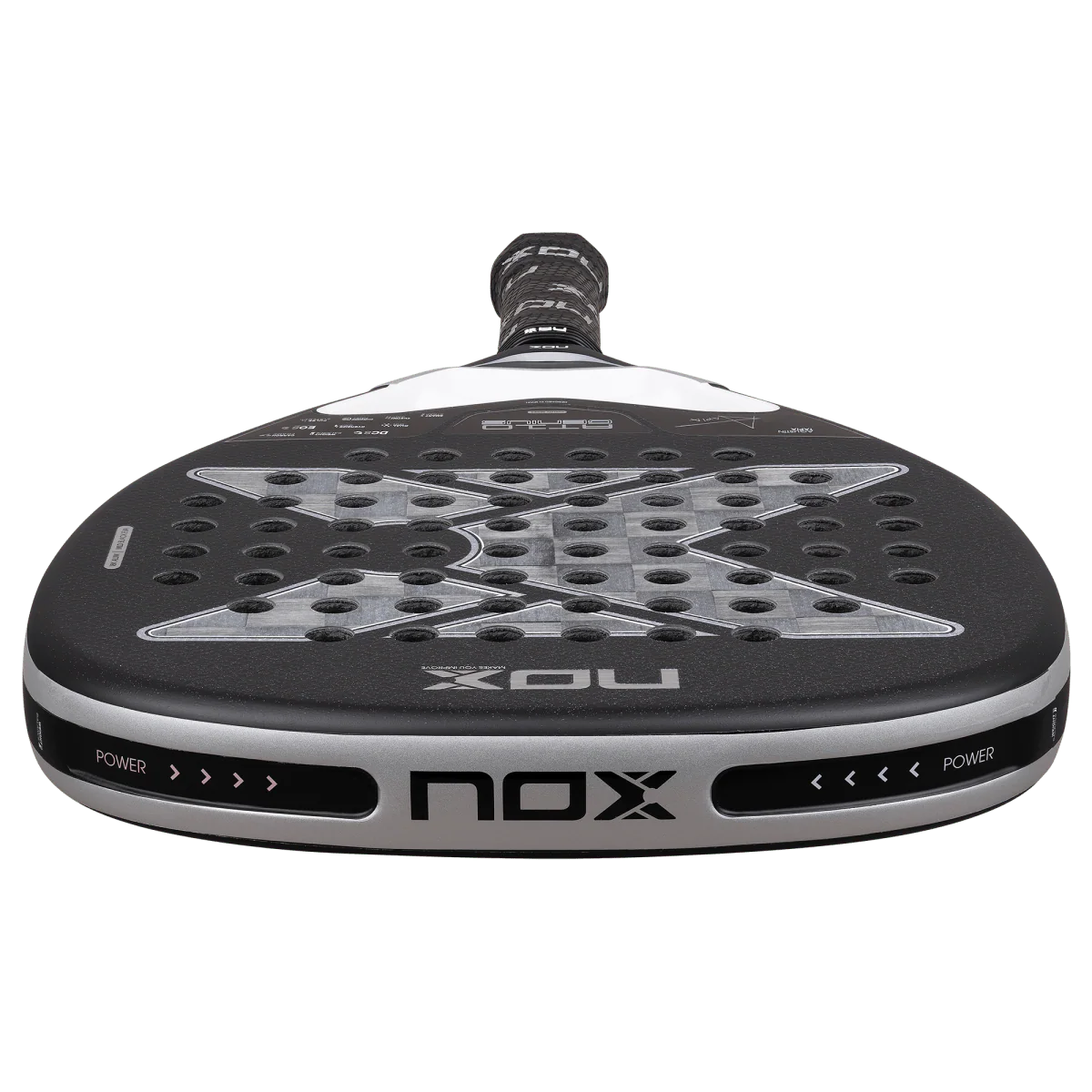Pala de Padel NOX AT10 Luxury Genius ATTACK 18K Alum 2026 by Agustín Tapia (Preventa)