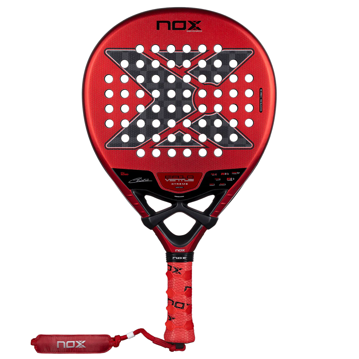 Pala de Padel NOX EA10 Ventus Hybrid 12K XTREM by Edu Alonso (Preventa)