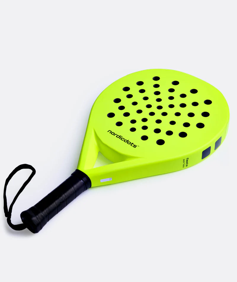 Pala de padel Nordicdots Fiesta Series - Sunny Lime