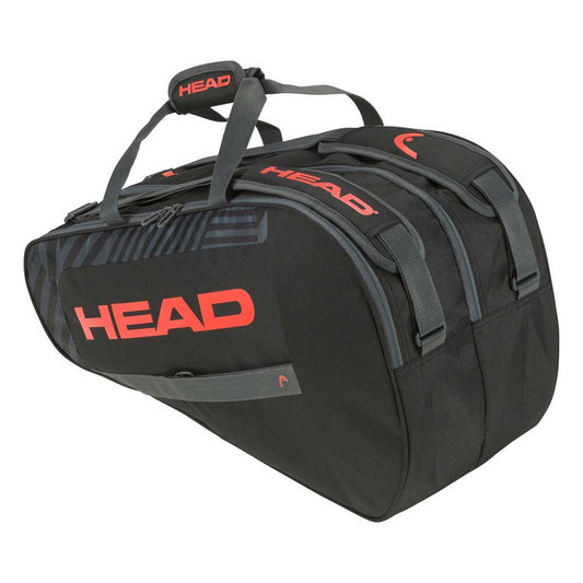 Paletero HEAD Base M Padel Racket Bag - Black, Red 2023