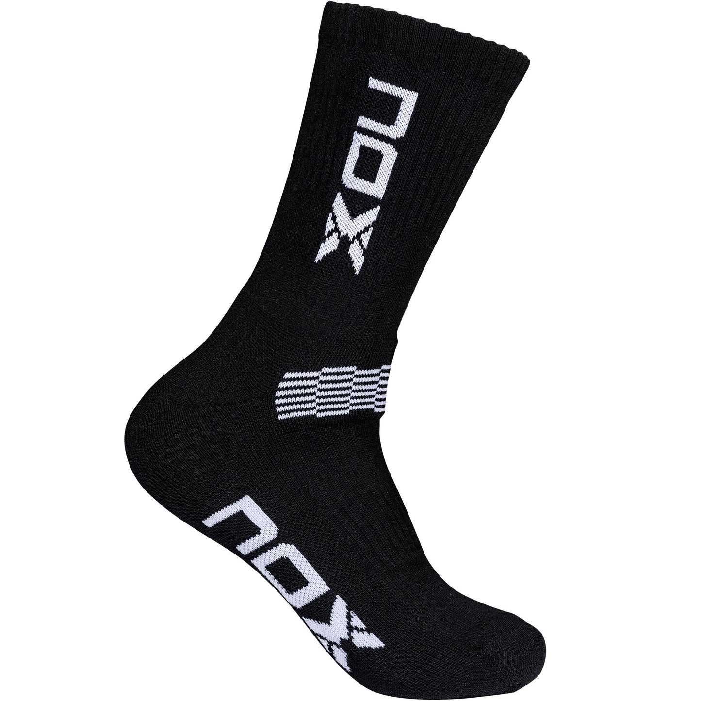 Calcetin Tecnico Nox para Padel Negro/Blanco