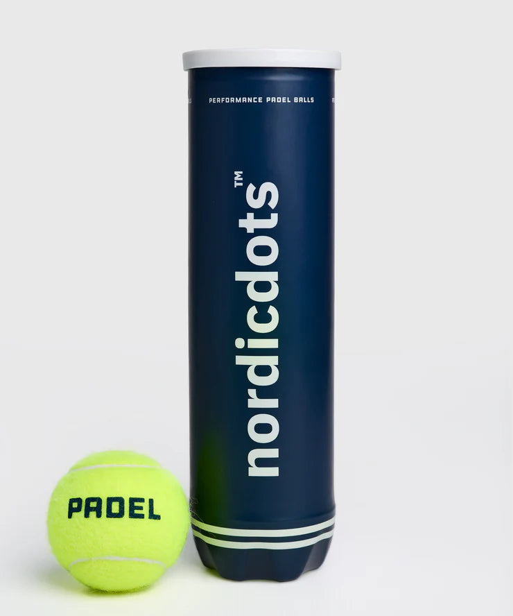 Pelota de Padel NordicDots (Bote con 4 Pelotas)