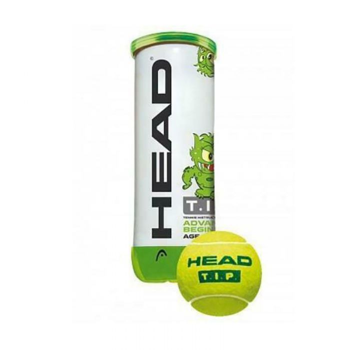 Pelotas 3B Head Tennis Tip Green (Principiantes 9-10 Y Mini Tennis)